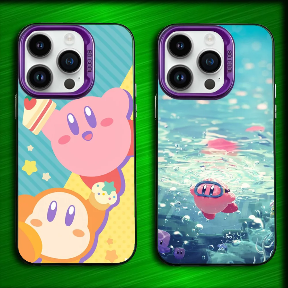 K-Kirbys Cartoon Phone Case For iPhone 16,15,14,13,12,11,Mini,Pro,MAX Purple Matte Silicone Cover
K-Kirbys Cartoon Phone Case For iPhone 16,15,14,13,12,11,Mini,Pro,MAX Purple Matte Silicone Cover