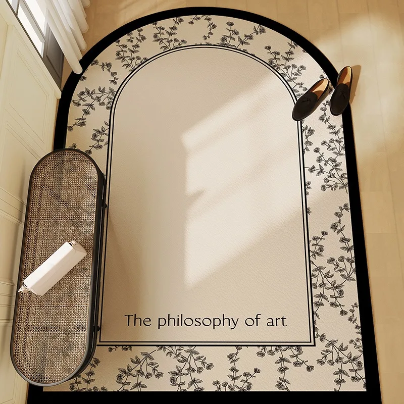 Entrance Carpet Pvc Waterproof Leather Door Rug Arched Floor Mats Retro Porch Carpets Home Decoration Rugs Anti-slip Door Mat
Entrance Carpet Pvc Waterproof Leather Door Rug Arched Floor Mats Retro Porch Carpets Home Decoration Rugs Anti-slip Door Mat