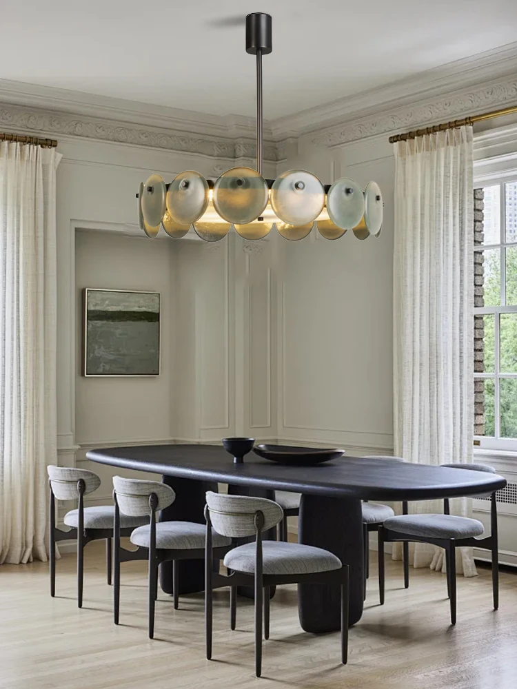 Italian LED white/green glass pendant lamp, round, ceiling lighting, living room decoration, dimming, MAX D100CM 
Italian LED white/green glass pendant lamp, round, ceiling lighting, living room decoration, dimming, MAX D100CM