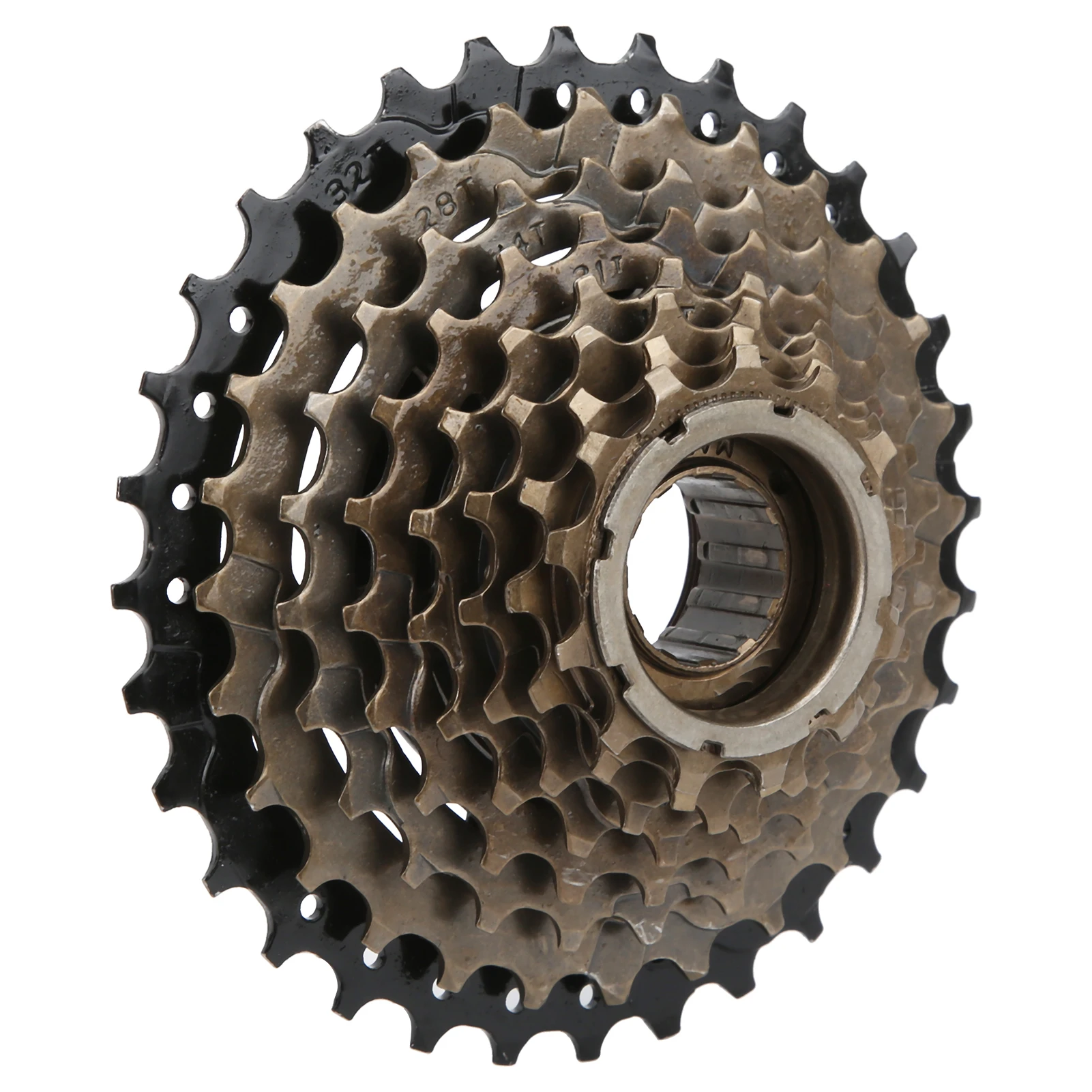 8 Speed Freewheel, 13-32T Freewheel 8-Speed Threaded Freewheel for Mountain Bikes - High-Precision 13-32T Steel Hub Type
8 Speed Freewheel, 13-32T Freewheel 8-Speed Threaded Freewheel for Mountain Bikes - High-Precision 13-32T Steel Hub Type