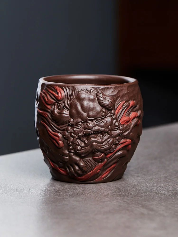 Yixing Purple Clay Handmade Zisha Chinese Cup Small Ceramic Tea Single Bowl Kung Fu Set
Yixing Purple Clay Handmade Zisha Chinese Cup Small Ceramic Tea Single Bowl Kung Fu Set