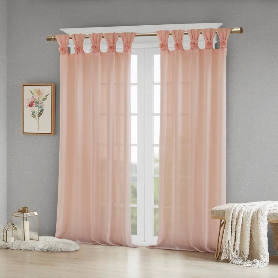 Floral Embroidered Cuff Tab Top Solid Curtain Panel for Living Room, Polyester Fabric, Beige, Light Filtering Easy Care
Floral Embroidered Cuff Tab Top Solid Curtain Panel for Living Room, Polyester Fabric, Beige, Light Filtering Easy Care