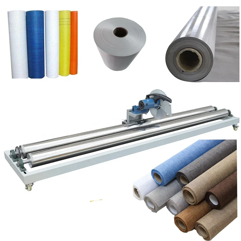 Manual Roll Slitter PVC Foil Plastic Tape Roll to Roll Die Cutting Machine
Manual Roll Slitter PVC Foil Plastic Tape Roll to Roll Die Cutting Machine