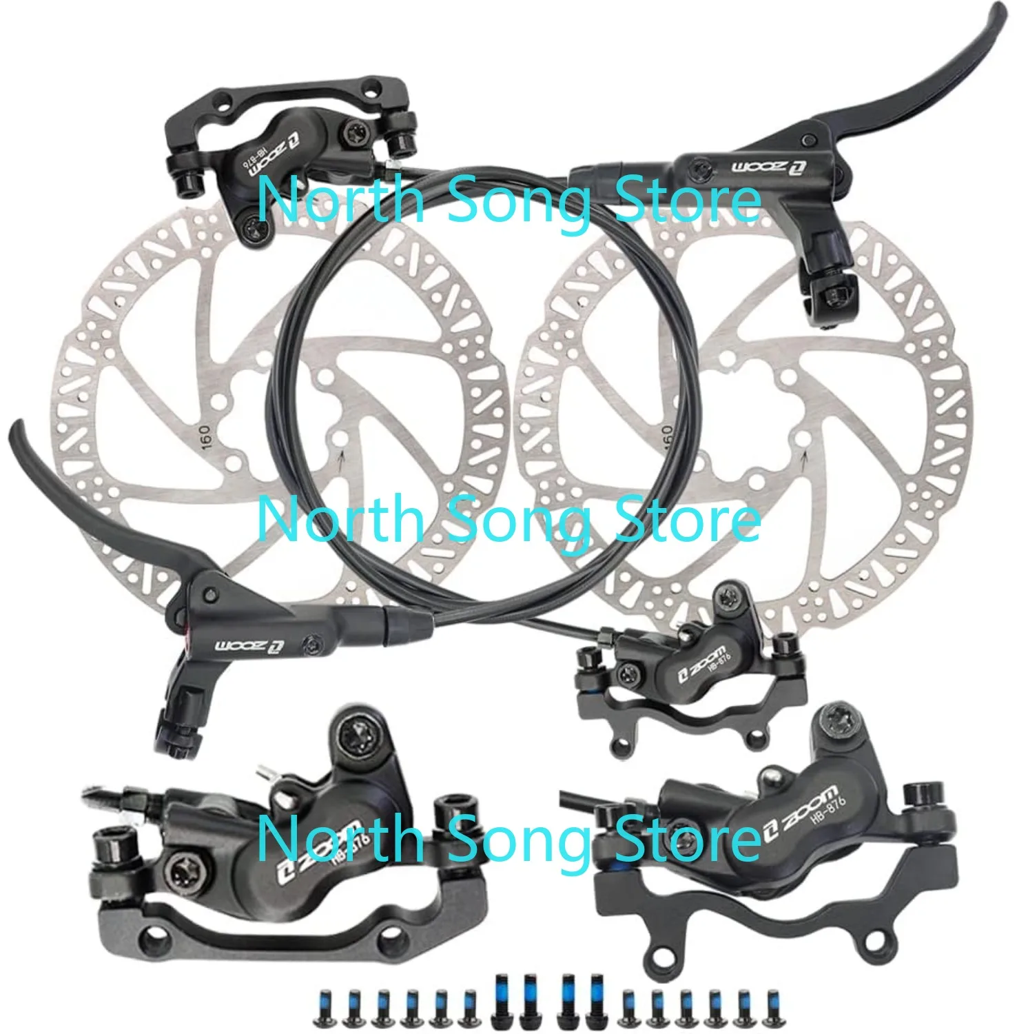 Zoom HB876 4-поршневой комплект гидравлических дисковых тормозов с предварительной защелкой для горного велосипеда, комплект дисковых тормозов для велосипеда с передними и задними рычагами 
Zoom HB876 4-поршневой комплект гидравлических дисковых тормозов с предварительной защелкой для горного велосипеда, комплект дисковых тормозов для велосипеда с передними и задними рычагами