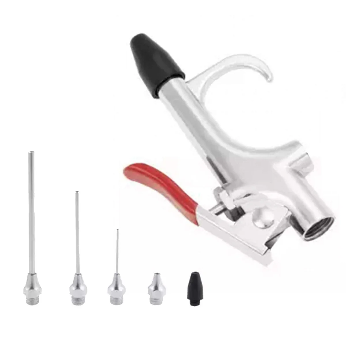 A002 5pc Air Blow Apparatus Accessory Kit,Connection Air Nozzle Blow Set Zinc Alloy Air Machine Compressor Blower Tool Kit
A002 5pc Air Blow Apparatus Accessory Kit,Connection Air Nozzle Blow Set Zinc Alloy Air Machine Compressor Blower Tool Kit