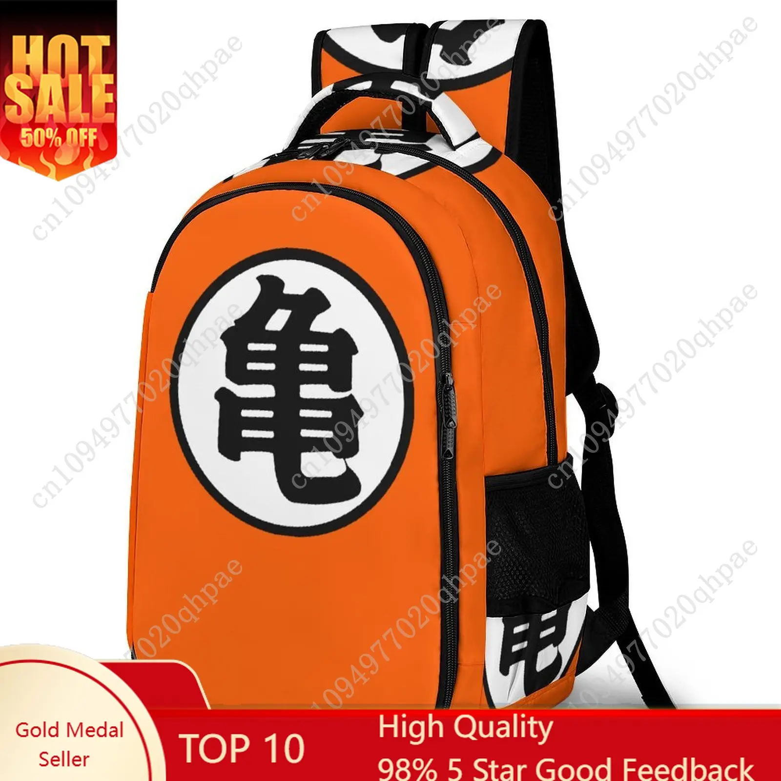 Hot Dragon Master Goku Logo Kids School Backpack for Boys Girls Travel Business Capacity Pocket Customizable Personalized Gift
Hot Dragon Master Goku Logo Kids School Backpack for Boys Girls Travel Business Capacity Pocket Customizable Personalized Gift