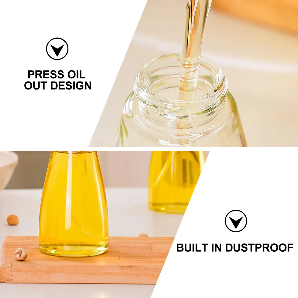 Oil Spray Bottle Olive Oil Sprayer Kitchen Accessory Fine Control Press Design Healthy Life Visible Glass Capacity Easy Clean
Oil Spray Bottle Olive Oil Sprayer Kitchen Accessory Fine Control Press Design Healthy Life Visible Glass Capacity Easy Clean