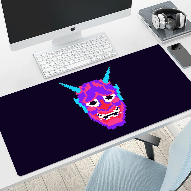 Japan Mask Large Size Mouse Pad Natural Rubber PC Mousepads Neon Gaming Mousepad Desk Mat Locking Edge For Computer Mice Mat
Japan Mask Large Size Mouse Pad Natural Rubber PC Mousepads Neon Gaming Mousepad Desk Mat Locking Edge For Computer Mice Mat