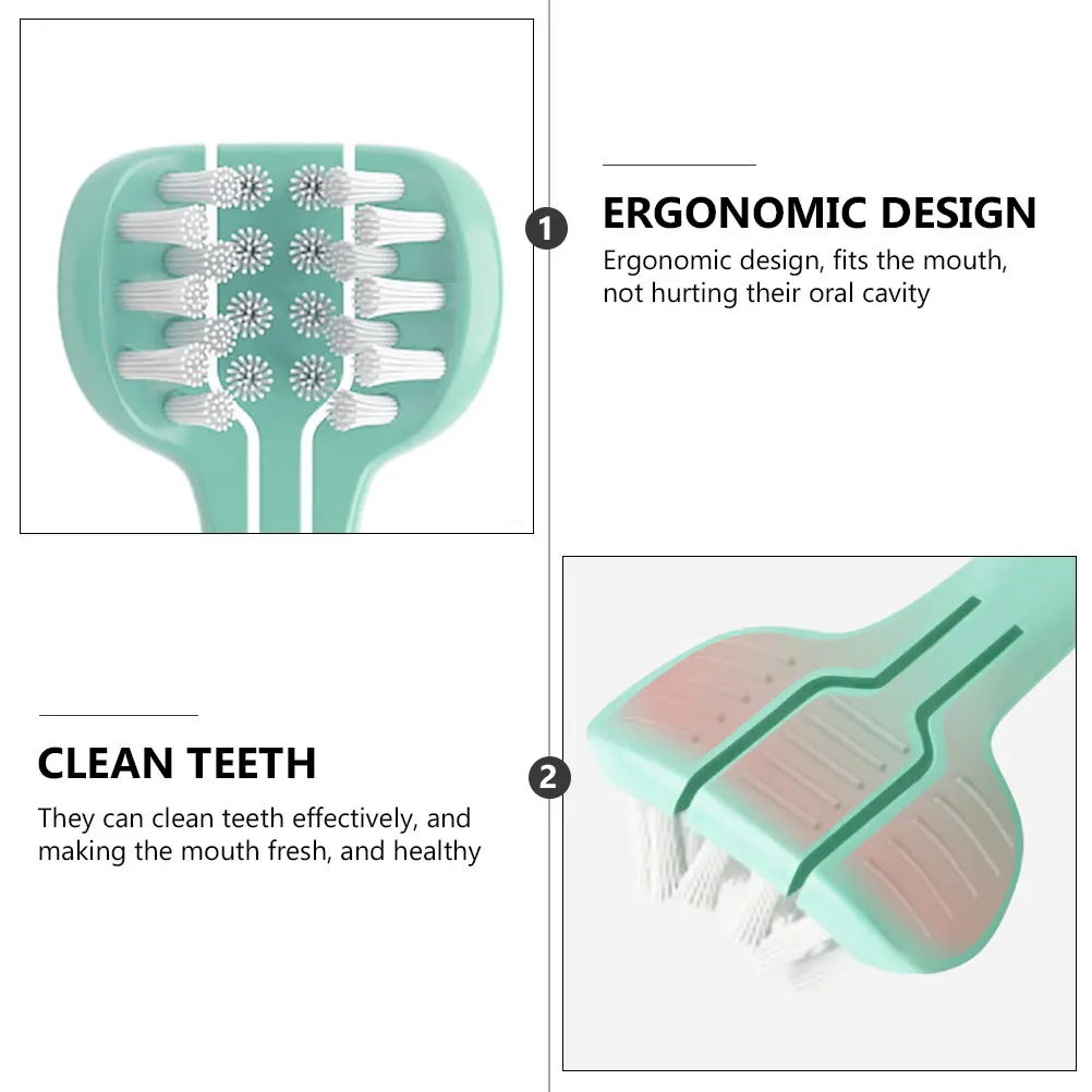 4pcs Children Training Toothbrushes Premium Bristles Teeth Cleaning Ergonomic Design Safe Hygienic Oral Care Tool Kids Baby
4pcs Children Training Toothbrushes Premium Bristles Teeth Cleaning Ergonomic Design Safe Hygienic Oral Care Tool Kids Baby