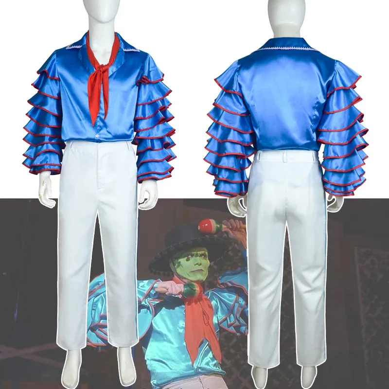 Adult Women Man Stanley Ipkiss Cosplay Costume for The Mask Halloween Carnival Roleplay Party Costume Party Coat Pants Suit
Adult Women Man Stanley Ipkiss Cosplay Costume for The Mask Halloween Carnival Roleplay Party Costume Party Coat Pants Suit