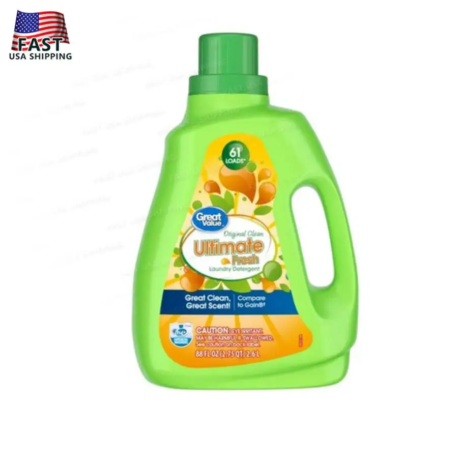 Помиющее средство Great Value Ultimate Fresh, оригинальное чистое, 88 жидких унций
Помиющее средство Great Value Ultimate Fresh, оригинальное чистое, 88 жидких унций