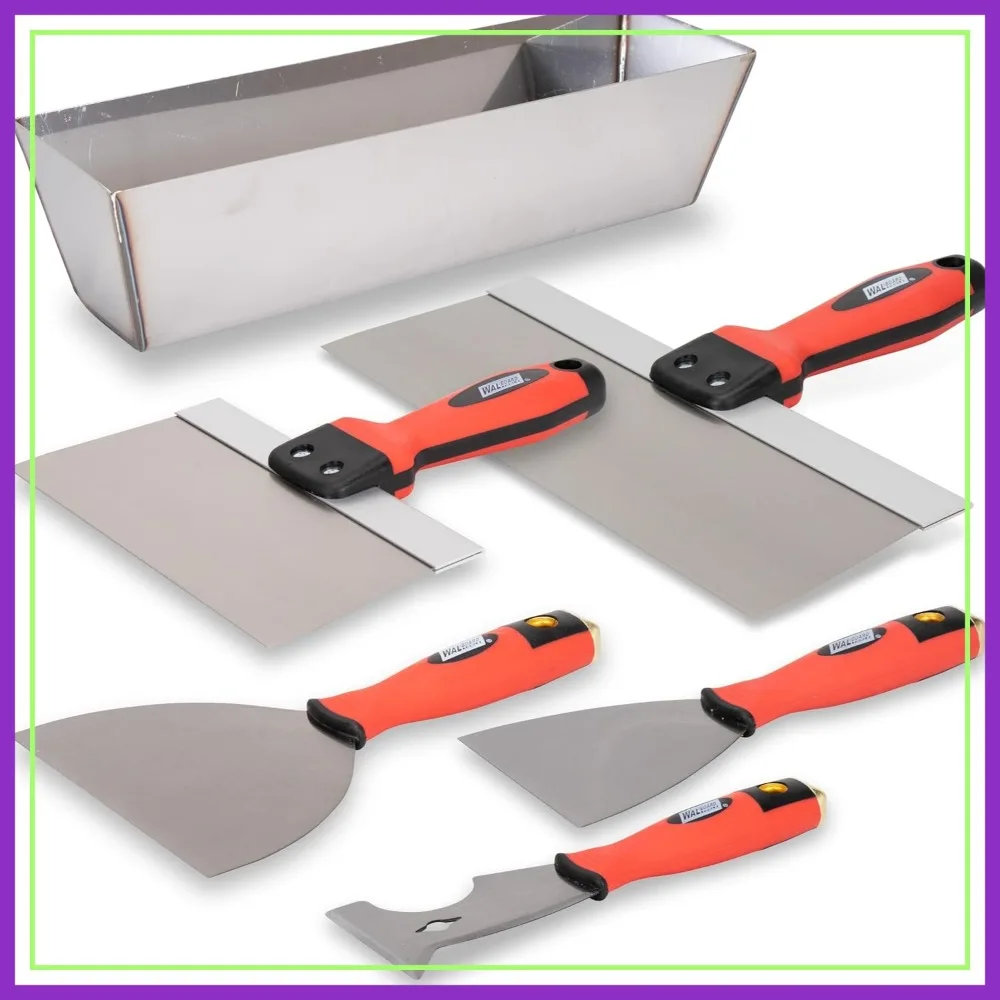 Drywall Finishing Hand Tool Kit: Mud Pan & Taping Knife, DTKFNSH1
Drywall Finishing Hand Tool Kit: Mud Pan & Taping Knife, DTKFNSH1