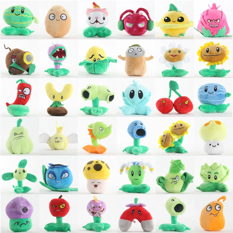 New Plants VS Zombies Plush Stuffed Toys Starfruit Split Pea Threepeater Laser Bean Imp Zombie Cartoon Game Cute Doll Kids Gifts
New Plants VS Zombies Plush Stuffed Toys Starfruit Split Pea Threepeater Laser Bean Imp Zombie Cartoon Game Cute Doll Kids Gifts