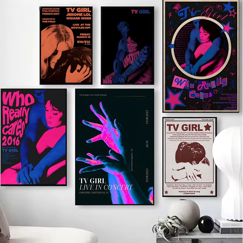 TV Girl/Canvas Poster Music Album Aesthetics Art Print Painting Retro Home Furnishings
TV Girl/Canvas Poster Music Album Aesthetics Art Print Painting Retro Home Furnishings