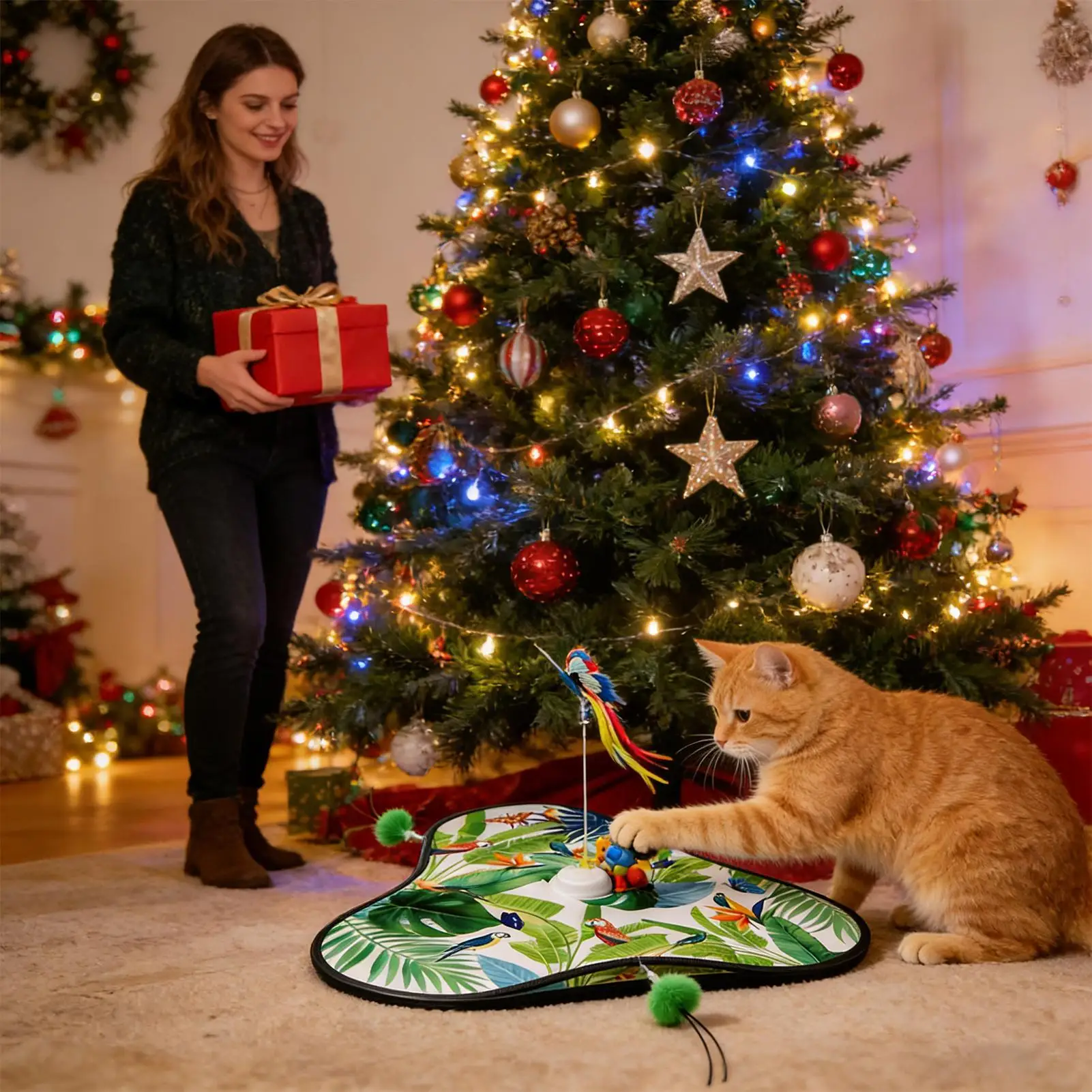 Automatic Cat Toy Pet Exercise Game With Moving Concealed Teasers Rechargeable Stimulating Cat Toys For Apartment Corner Alone
Automatic Cat Toy Pet Exercise Game With Moving Concealed Teasers Rechargeable Stimulating Cat Toys For Apartment Corner Alone
