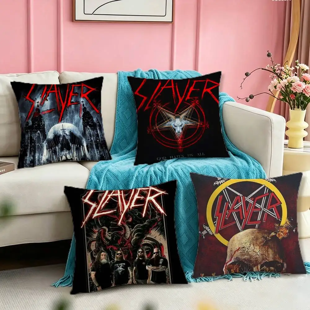 S-Slayer Band Poster Credit Skin Pillow Case Square Double-Sided Sofa Cushion Cover Bedroom Bedside Pillow
S-Slayer Band Poster Credit Skin Pillow Case Square Double-Sided Sofa Cushion Cover Bedroom Bedside Pillow