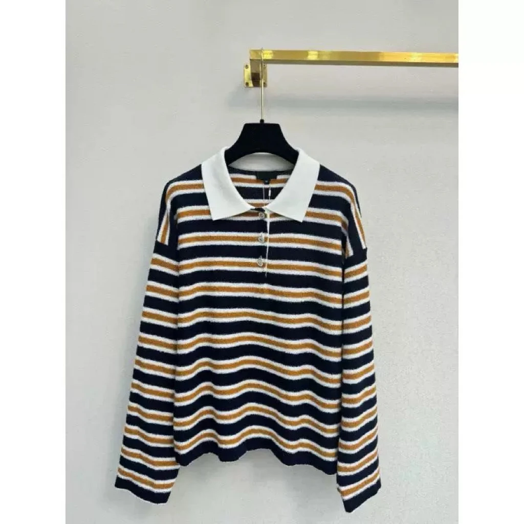 Early Autumn Striped Ne Long Sve Knitted Sweater Women's Loose Fit Commute Sle Faionable Home Wear Spring New
Early Autumn Striped Ne Long Sve Knitted Sweater Women's Loose Fit Commute Sle Faionable Home Wear Spring New