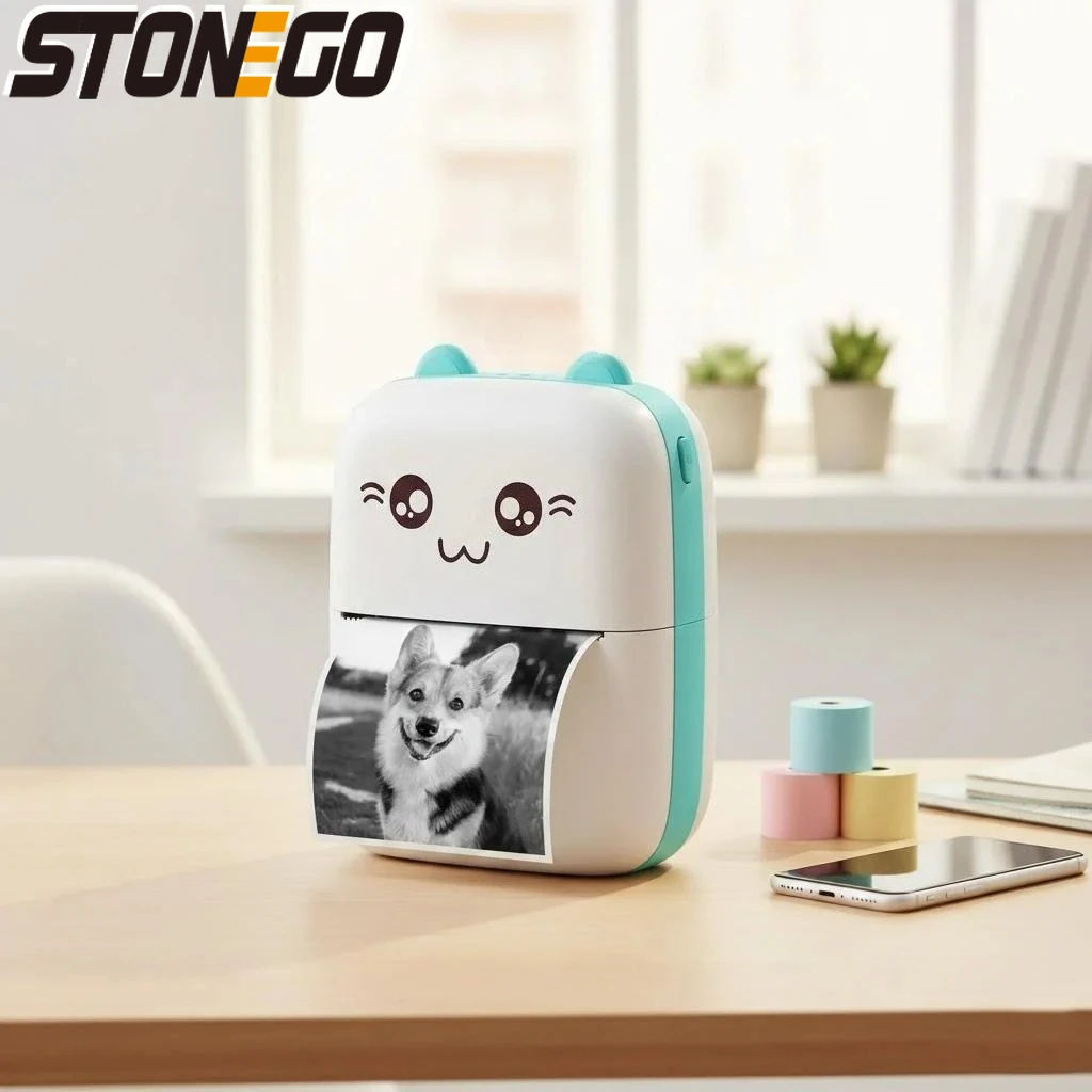 Portable Bluetooth Mini Thermal Printer HD Wireless Label Picture Receipt Note Self-adhesive Paper Printer
Portable Bluetooth Mini Thermal Printer HD Wireless Label Picture Receipt Note Self-adhesive Paper Printer