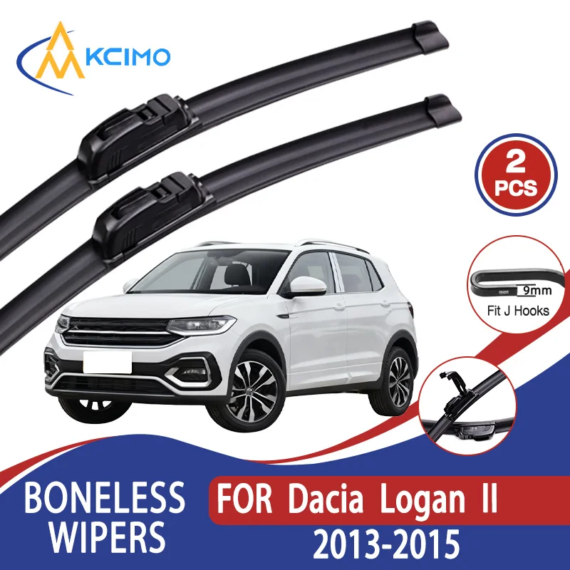 For Dacia Logan II 2013-2015 Car Wiper U-type Soft Rubber Boneless Wiper HD Quiet Durable Automotive Wiper 22"+20"
For Dacia Logan II 2013-2015 Car Wiper U-type Soft Rubber Boneless Wiper HD Quiet Durable Automotive Wiper 22"+20"