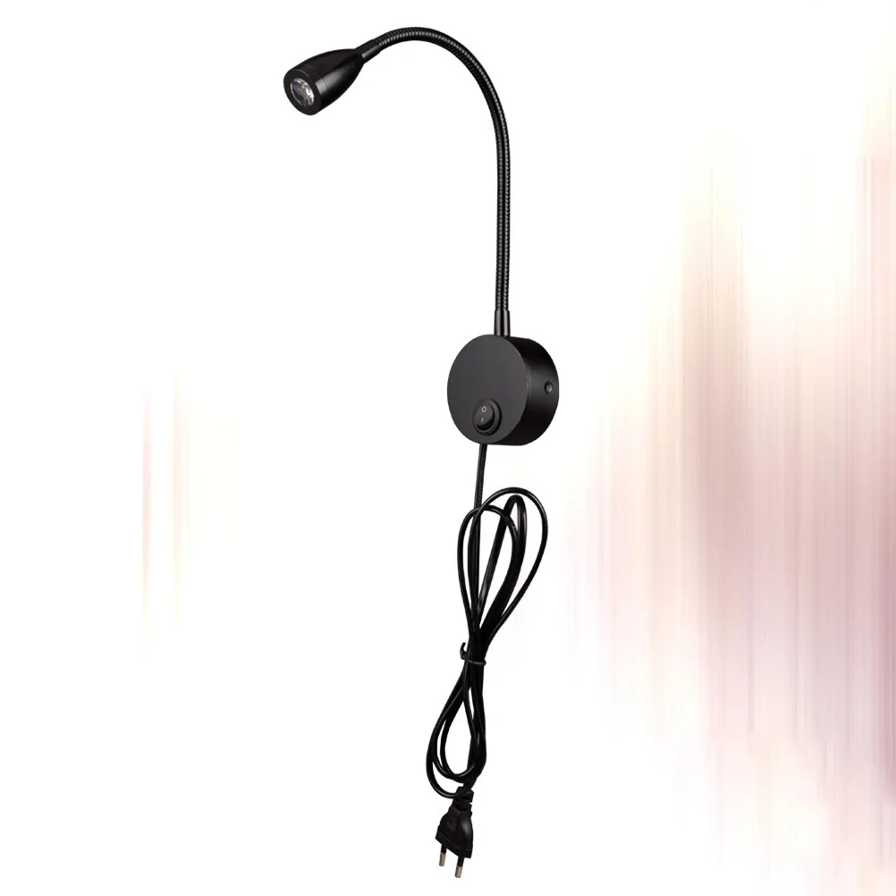 Reading Light Led Wall Mounted Lamp Bedroom Flexible Arm Eu Plug Black Narrow For Book Reading Bedside Use
Reading Light Led Wall Mounted Lamp Bedroom Flexible Arm Eu Plug Black Narrow For Book Reading Bedside Use