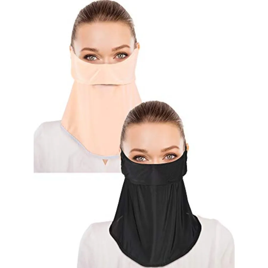 Boao 2 Pcs Sun Protecton Face Mask Neck Gaiter for Men Women UV Face Cover Bandana Scarf for Summer Outdoor Activities
Boao 2 Pcs Sun Protecton Face Mask Neck Gaiter for Men Women UV Face Cover Bandana Scarf for Summer Outdoor Activities