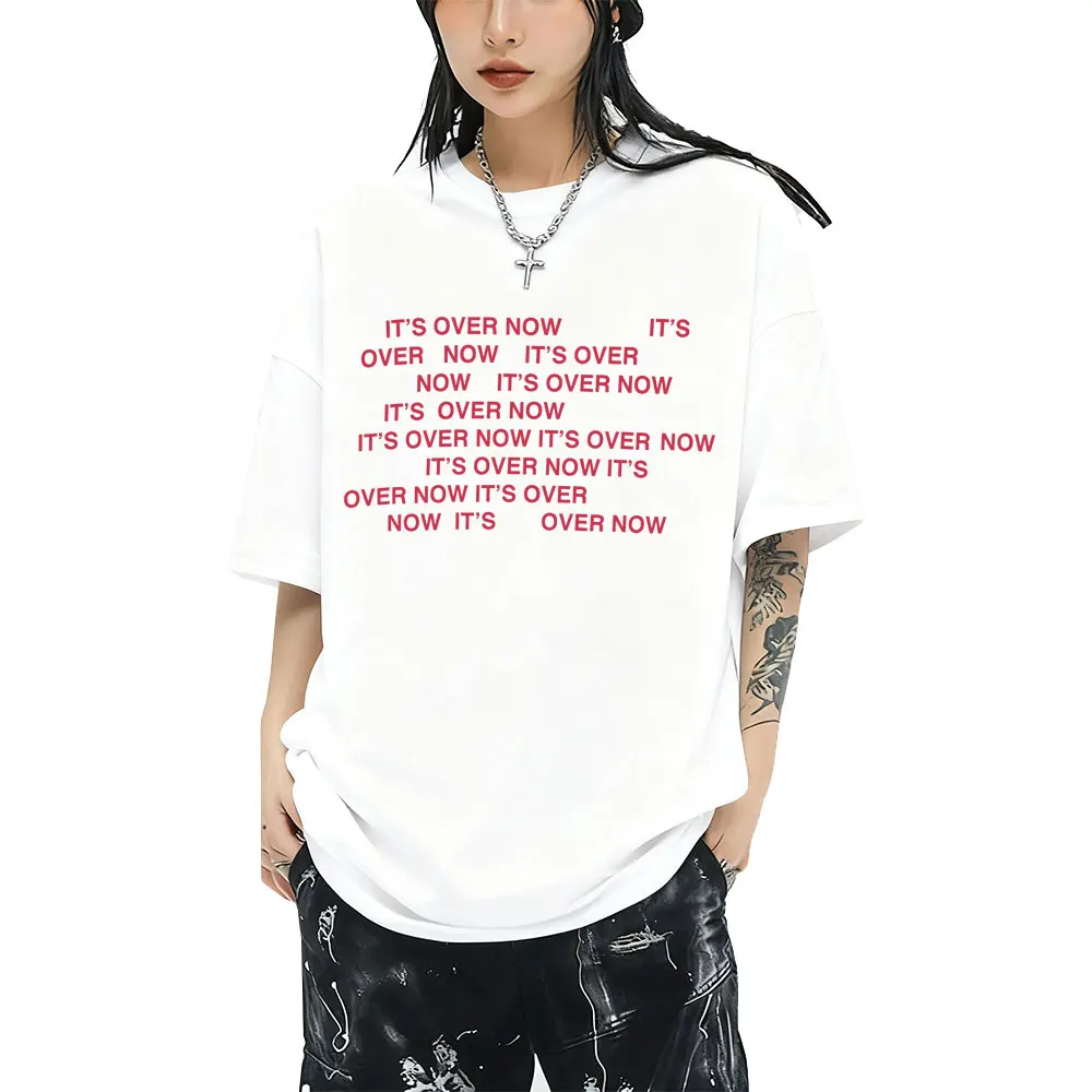 Everything I Wanted It's Over Now Graphic T-shirt Men Women Fashion Pop Music T Shirts Male Casual Oversized T-shirts Streetwear
Everything I Wanted It's Over Now Graphic T-shirt Men Women Fashion Pop Music T Shirts Male Casual Oversized T-shirts Streetwear
