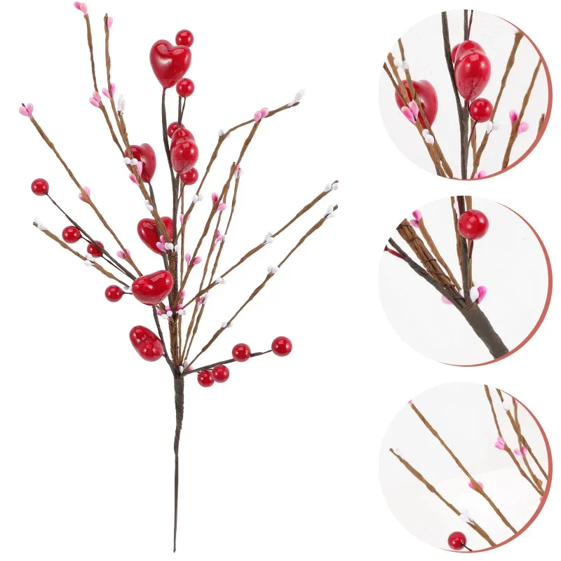 Premium Artificial Heart Flower Branch Valentine Day Wedding Party Decor Elegant Chic Exquisite Workmanship Indoor Outdoor Use
Premium Artificial Heart Flower Branch Valentine Day Wedding Party Decor Elegant Chic Exquisite Workmanship Indoor Outdoor Use