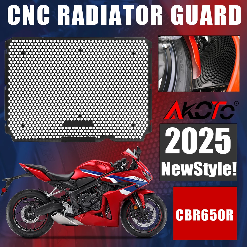 Motorcycles Radiator Guard Grille Grill Cover Accessories Protection FOR HONDA CBR650R CBR 650R 650 R 2024 2025+ Part
Motorcycles Radiator Guard Grille Grill Cover Accessories Protection FOR HONDA CBR650R CBR 650R 650 R 2024 2025+ Part