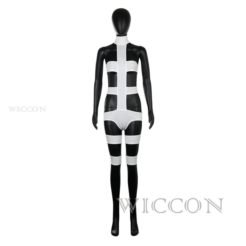 The Fifthy Element Leeloo, комбинезоны для косплея, сексуальные женские белые боди, женские колготки без бретелек со шнурком для ночного клуба на Хэллоуин
The Fifthy Element Leeloo, комбинезоны для косплея, сексуальные женские белые боди, женские колготки без бретелек со шнурком для ночного клуба на Хэллоуин