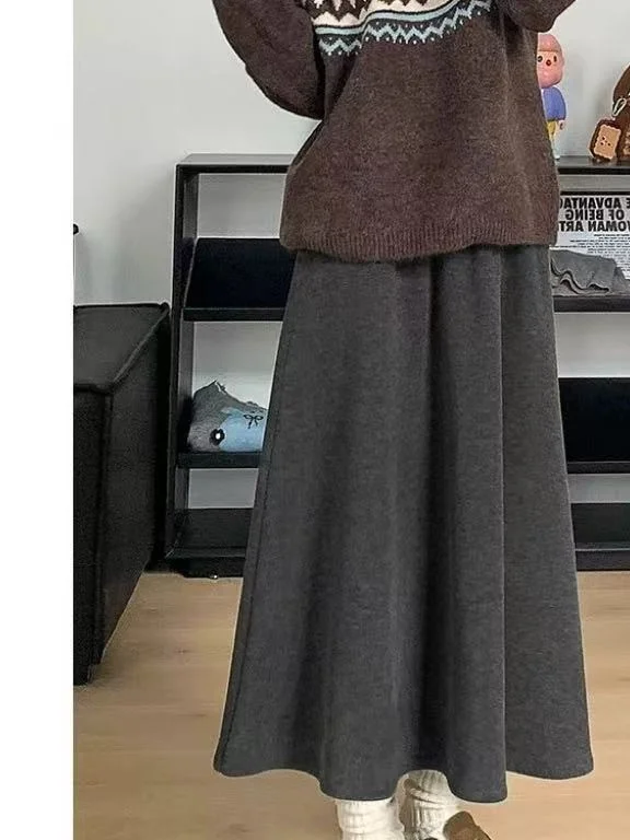 Серая юбка-миди А-силуэта из глянцевой ткани с высокой талией для женщин, осенне-зимняя, больших размеров, для фигуры типа «груша», стройнящая, для торжественных мероприятий
Серая юбка-миди А-силуэта из глянцевой ткани с высокой талией для женщин, осенне-зимняя, больших размеров, для фигуры типа «груша», стройнящая, для торжественных мероприятий