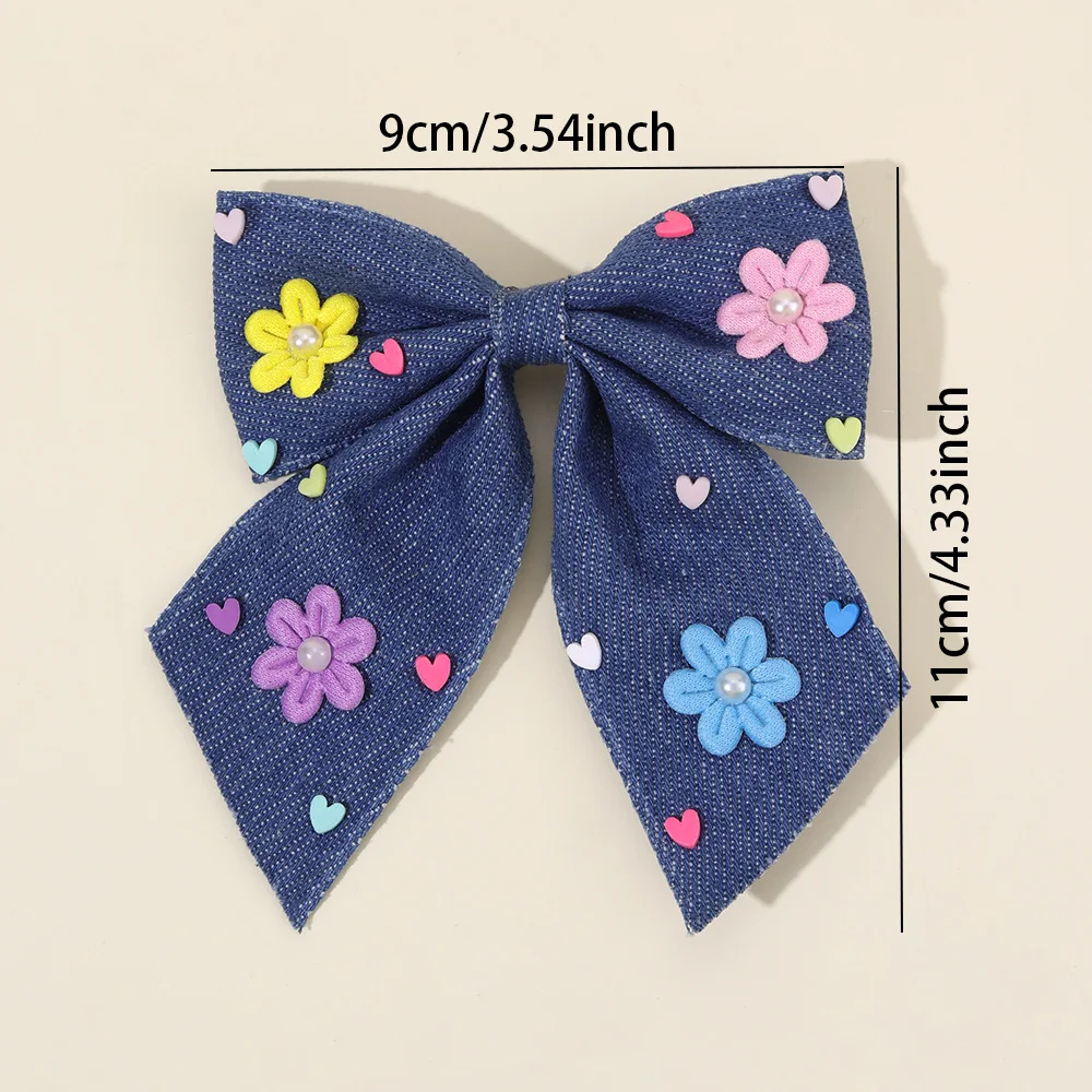 20pc Denim Blue Bow Hair Clips for Girls Kids Pearl Flower Side Hairpins Baby Hair Accessories School Hairgrips Bulk
20pc Denim Blue Bow Hair Clips for Girls Kids Pearl Flower Side Hairpins Baby Hair Accessories School Hairgrips Bulk