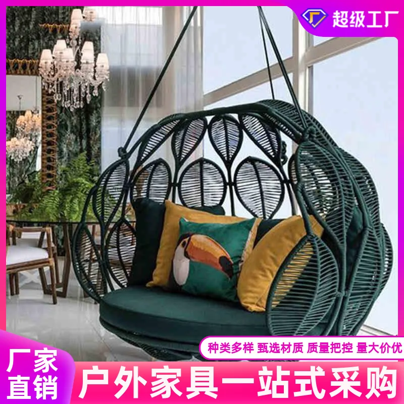Customizable Outdoor Internet celebrity Nest Hanging Chair Swing Basket Rattan Chair Courtyard
Customizable Outdoor Internet celebrity Nest Hanging Chair Swing Basket Rattan Chair Courtyard