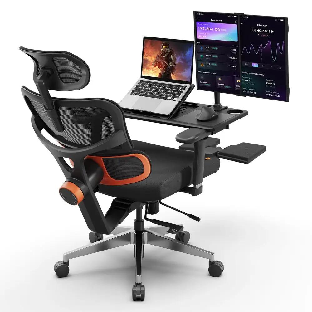 Office Chair Ergonomic Home Office Desk Chair, Big and Tall Office Chair, AutoFollowing Lumbar Support for Back Pain, Adjustabl
Office Chair Ergonomic Home Office Desk Chair, Big and Tall Office Chair, AutoFollowing Lumbar Support for Back Pain, Adjustabl