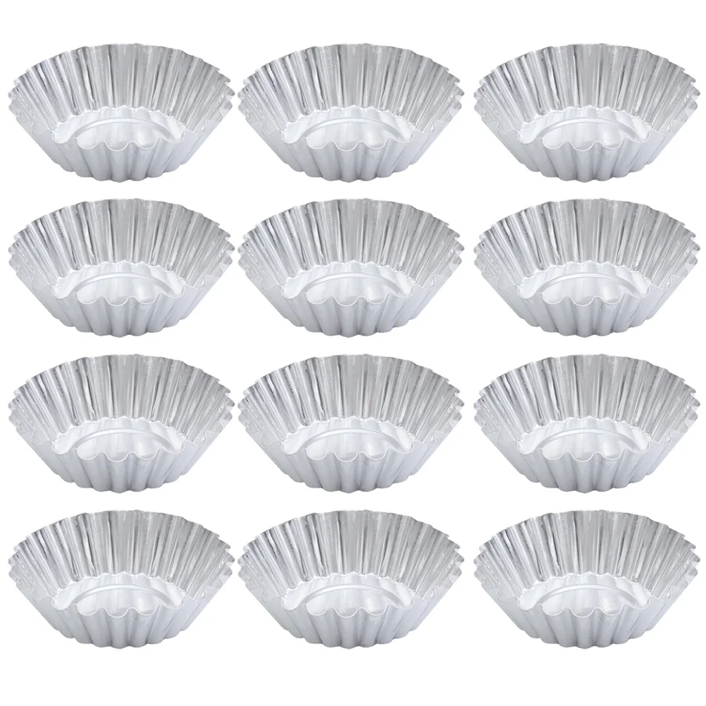100pcs Egg Tart Mold Aluminum Alloy Baking Cups Reusable Cupcake Molds Thick Nonstick Excellent Heat Conductivity Small Cakes
100pcs Egg Tart Mold Aluminum Alloy Baking Cups Reusable Cupcake Molds Thick Nonstick Excellent Heat Conductivity Small Cakes