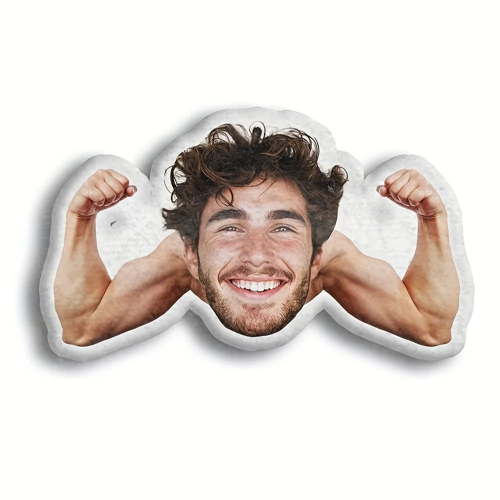 1 customizable muscle bicep facial pillow, personalized photo pillow, funny multifunctional decorative cushion, men's unique
1 customizable muscle bicep facial pillow, personalized photo pillow, funny multifunctional decorative cushion, men's unique