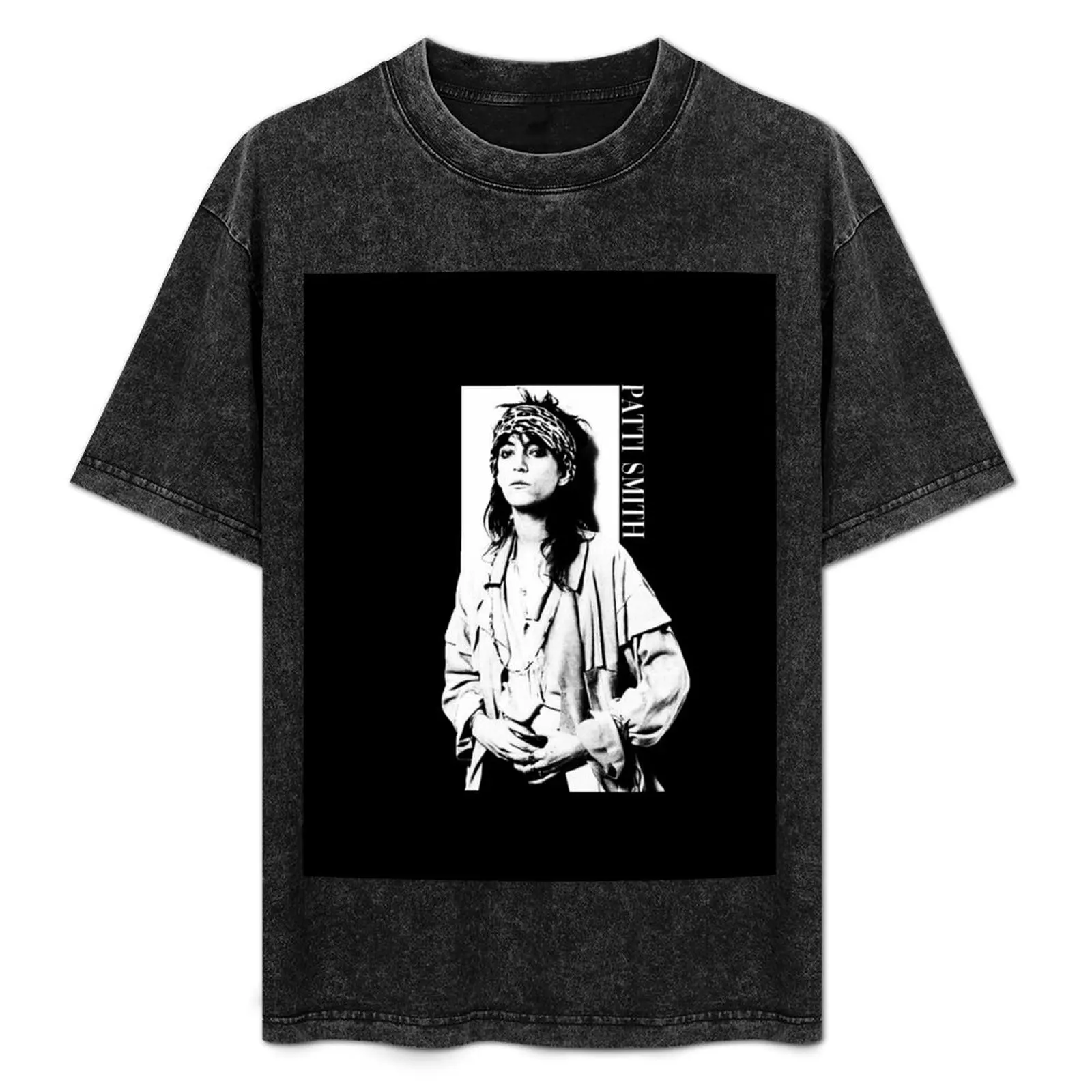 Patti Smith - Retro T-Shirt Big Size Crew Neck T-Shirt
Patti Smith - Retro T-Shirt Big Size Crew Neck T-Shirt