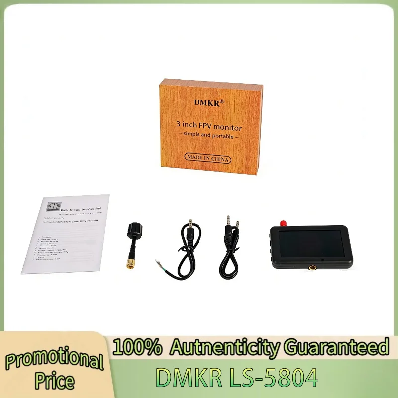 DMKR LS-5804 Micro 3 zoll 5,8G 40CH FPV Monitor Mini Handheld Display 16:9 480x320 Auto Suchen Gebaut-in Batterie für RC Drone
DMKR LS-5804 Micro 3 zoll 5,8G 40CH FPV Monitor Mini Handheld Display 16:9 480x320 Auto Suchen Gebaut-in Batterie für RC Drone