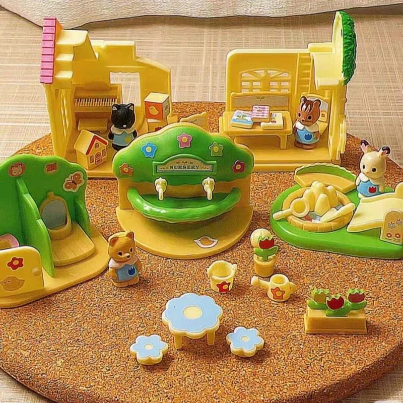 Kindergarten Girls Genuine Sylvanian Families Toys Girl Cute Casa Children'S Toy Kitchen Set Calico Critters Ternurines Gifts
Kindergarten Girls Genuine Sylvanian Families Toys Girl Cute Casa Children'S Toy Kitchen Set Calico Critters Ternurines Gifts