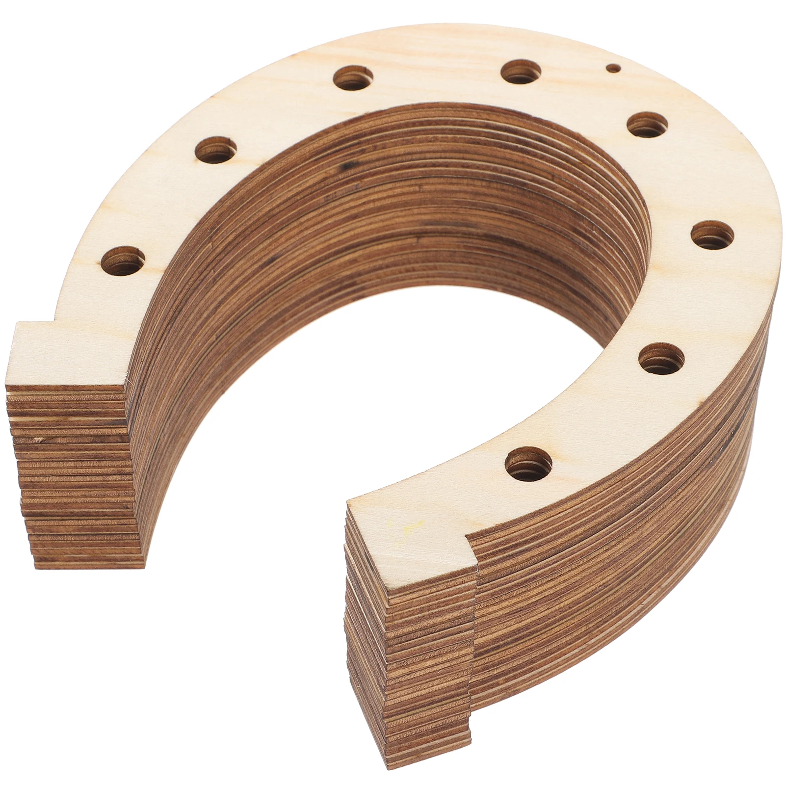 24 Pcs Horseshoe Shaped Wood Slices 15x17cm DIY Crafts Wooden Wreath Decor Kids Projects Unfinished Cutouts
24 Pcs Horseshoe Shaped Wood Slices 15x17cm DIY Crafts Wooden Wreath Decor Kids Projects Unfinished Cutouts
