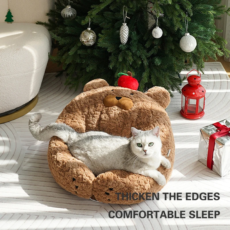 Cat Nest Bear Shaped Nest Four Seasons Universal Pet Bed Cat Mats Small Dog Nest Plush Pet Safe Winter Warm Pet Sleep Supplies
Cat Nest Bear Shaped Nest Four Seasons Universal Pet Bed Cat Mats Small Dog Nest Plush Pet Safe Winter Warm Pet Sleep Supplies