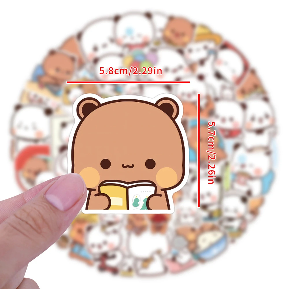 10/30/50/100pcs Bubu and Dudu Anime Bear Stickers Kawaii Cartoon Decals Water Bottle Suitcase Phone Case Cute Sticker Decoration
10/30/50/100pcs Bubu and Dudu Anime Bear Stickers Kawaii Cartoon Decals Water Bottle Suitcase Phone Case Cute Sticker Decoration