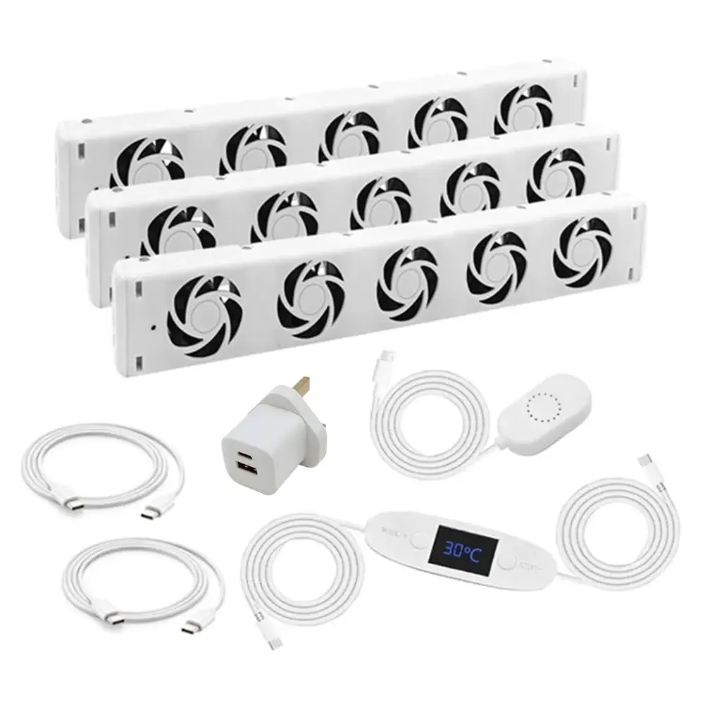 5-Fan Radiator Fan For Smart Radiator Booster Extension Set Ventilator Fan Save Energy Noise Reduction High-End Version
5-Fan Radiator Fan For Smart Radiator Booster Extension Set Ventilator Fan Save Energy Noise Reduction High-End Version 