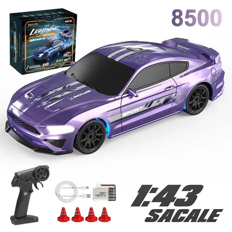 1:43 full-scale remote-controlled car rc model desktop mini drift car Mustang four-wheel drive light car toy racing
1:43 full-scale remote-controlled car rc model desktop mini drift car Mustang four-wheel drive light car toy racing