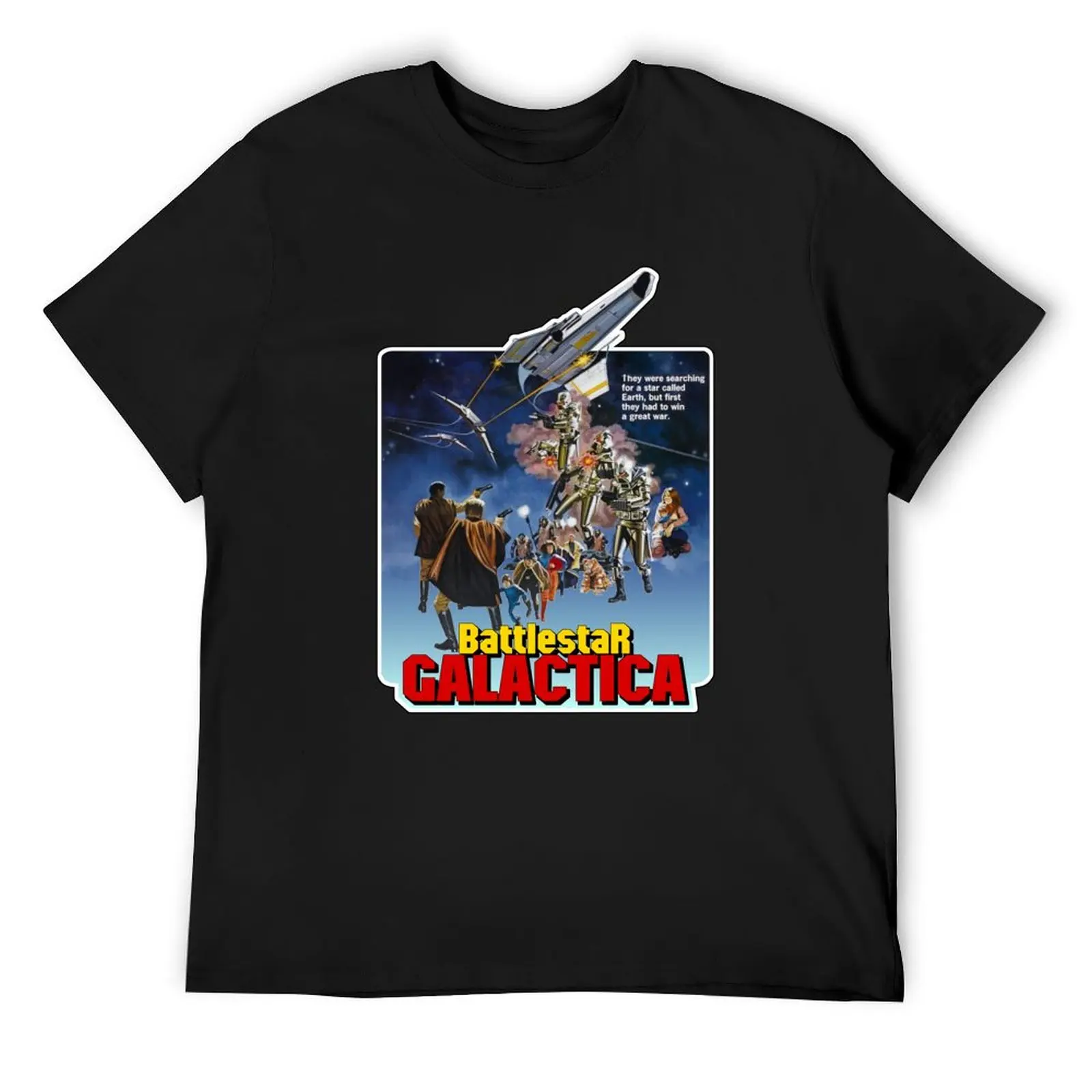 Vintage 1978 Universal Studios Battlestar T-Shirt funny gifts anime tshirt plus size tops anime stuff men workout shirt
Vintage 1978 Universal Studios Battlestar T-Shirt funny gifts anime tshirt plus size tops anime stuff men workout shirt