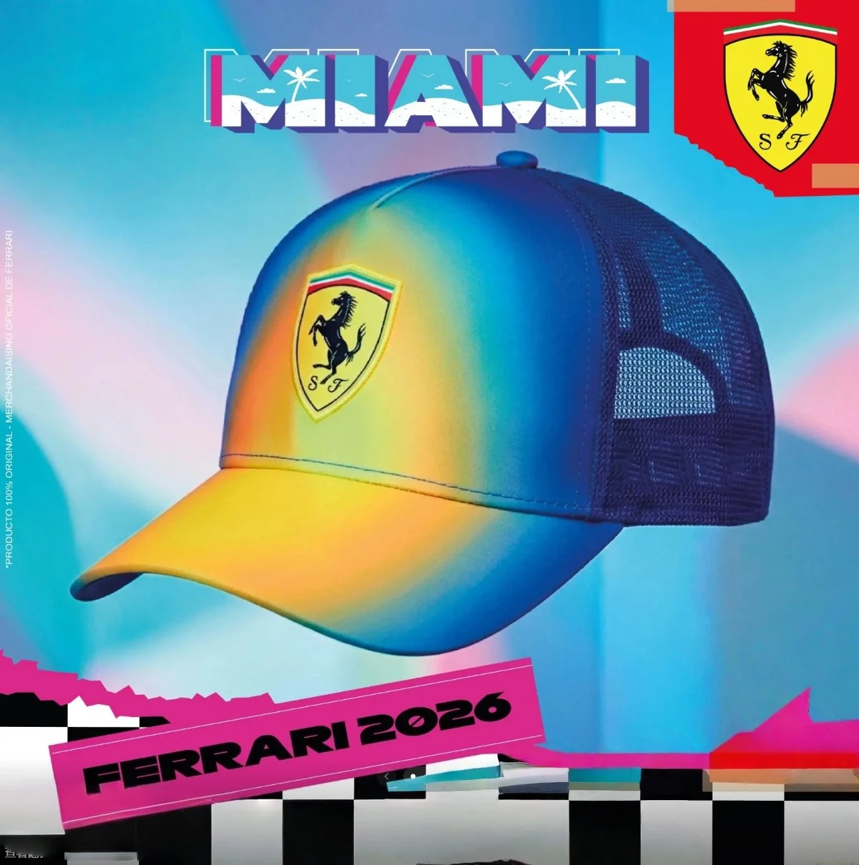 Ferrari Team 2026 Hamilton Leclerc Miami GP baseball cap, 2026 Miami Grand Prix cap, fan supporter Hat
Ferrari Team 2026 Hamilton Leclerc Miami GP baseball cap, 2026 Miami Grand Prix cap, fan supporter Hat