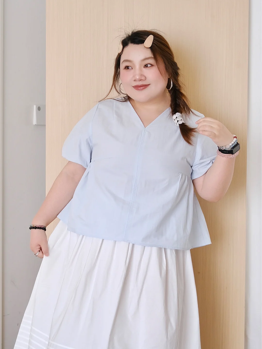 Zooobaby0528 Korean Sle Simple Lazy V-ne T-irt Women Loose Slimming Top ort Sve Casual Cotton Commute Wind
Zooobaby0528 Korean Sle Simple Lazy V-ne T-irt Women Loose Slimming Top ort Sve Casual Cotton Commute Wind