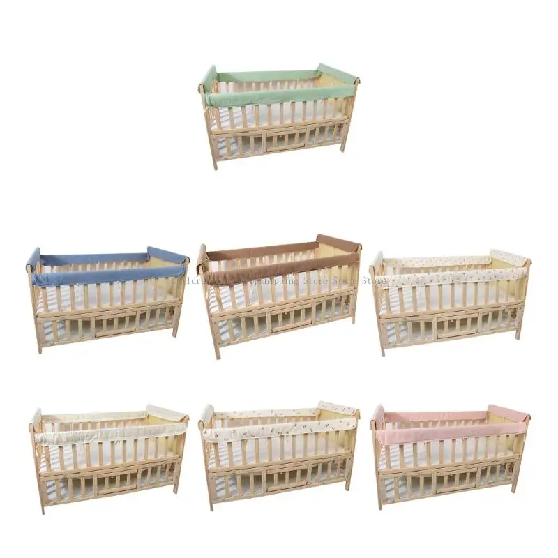 Защитный чехол для рельсов, 4 шт., толстые хлопковые защитные ограждения для направляющих для кроватки, регулируемые тканевые
Защитный чехол для рельсов, 4 шт., толстые хлопковые защитные ограждения для направляющих для кроватки, регулируемые тканевые