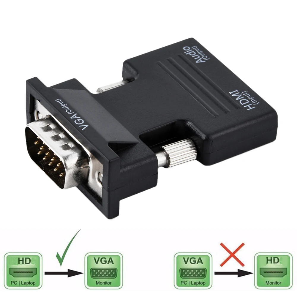 Полный конвертер 1080P Hdmi VGA адаптер Hdmi в VGA адаптер с аудиокабелем для ПК ноутбука HDTV TVBox проектора дисплея компьютера
Полный конвертер 1080P Hdmi VGA адаптер Hdmi в VGA адаптер с аудиокабелем для ПК ноутбука HDTV TVBox проектора дисплея компьютера