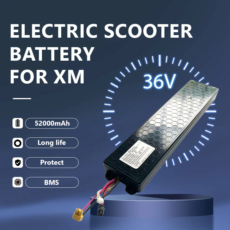 Victpower 36V 5200mAh Electric Scooter Battery for Xiaomi Mi 3 / Mi 3 Youth Edition
Victpower 36V 5200mAh Electric Scooter Battery for Xiaomi Mi 3 / Mi 3 Youth Edition