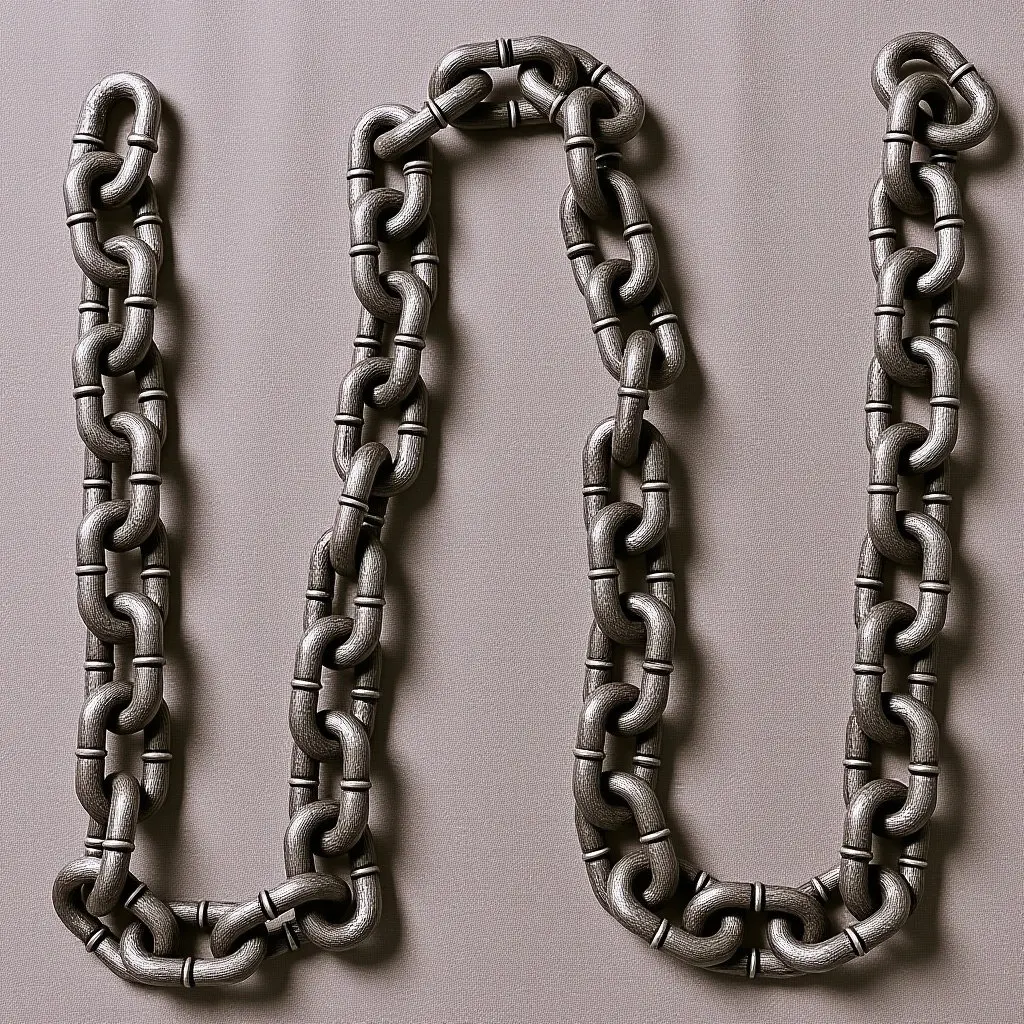 2M Multi Functional Halloween Plastic Chain Realistic Looking Decorative Barrier Chain for Costume Accessories Party Decor
2M Multi Functional Halloween Plastic Chain Realistic Looking Decorative Barrier Chain for Costume Accessories Party Decor
